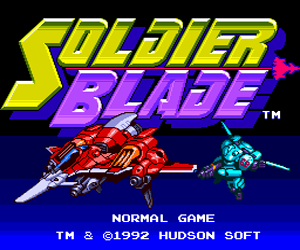 Soldier Blade (USA) Screenshot